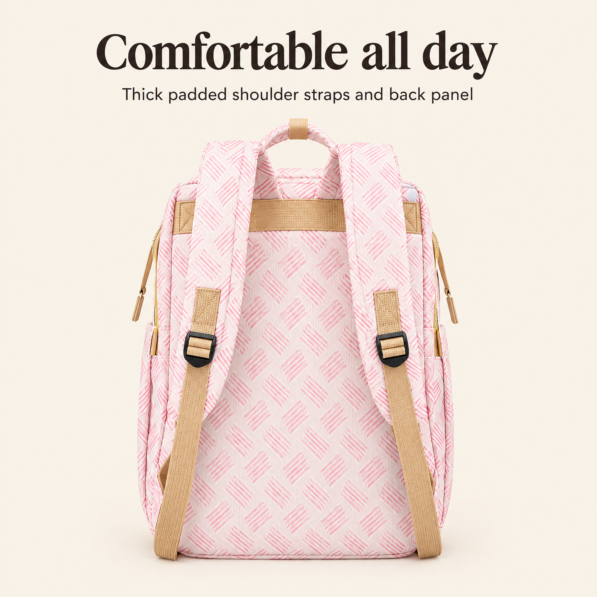 Thick padded shoulder straps